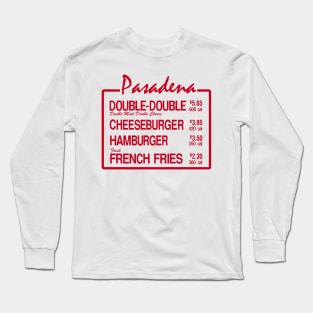 Pasadena Burger Long Sleeve T-Shirt